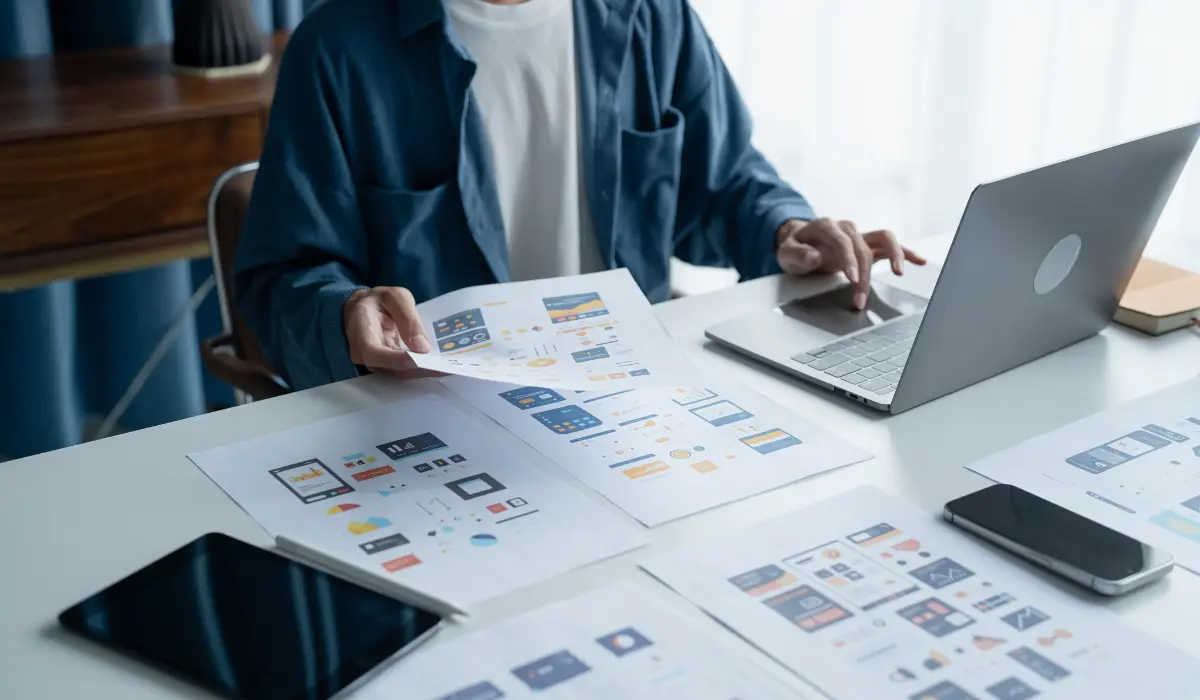 Website structure and conversion layout